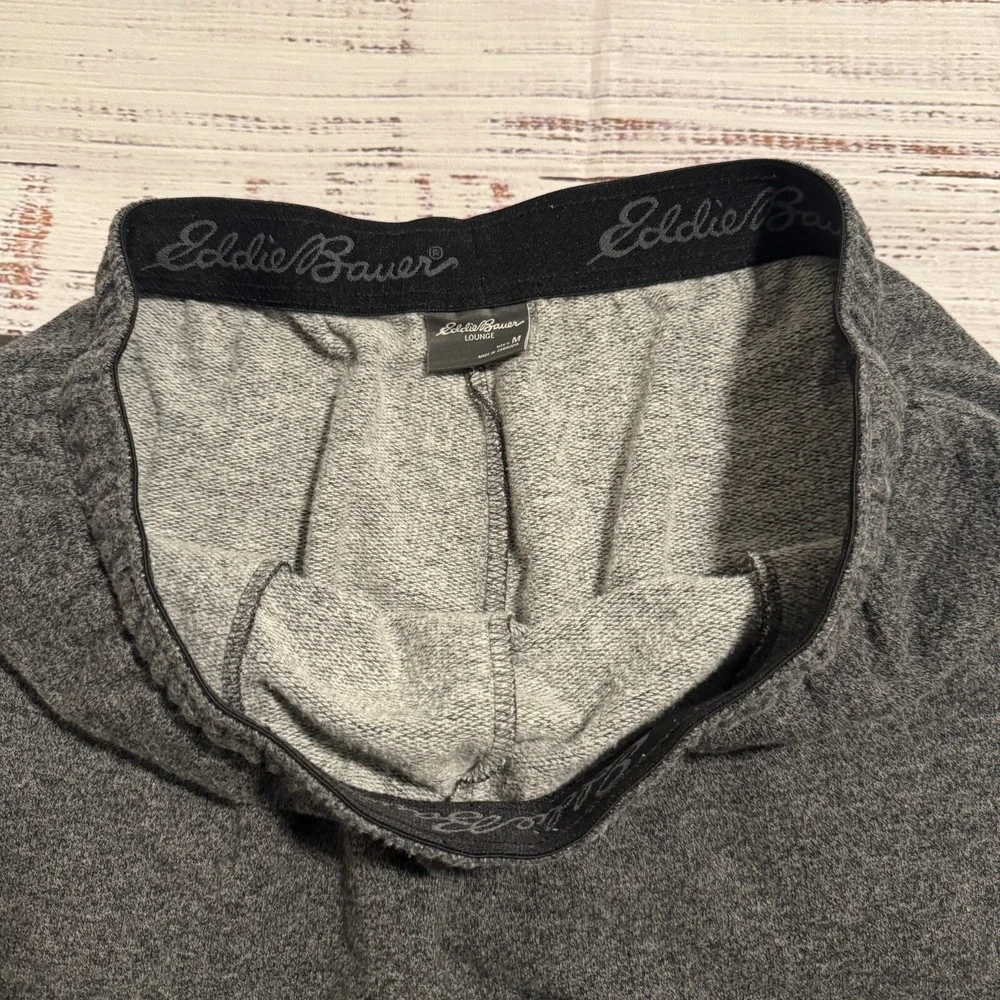 Eddie Bauer Pajama Pants Gray‎ Lounge Casual Men's Size Medium